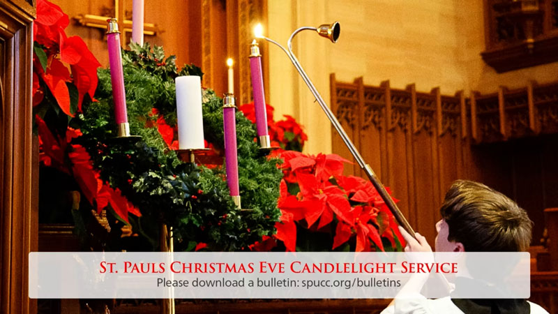 December 24, 2021 – Christmas Eve Candlelight Service